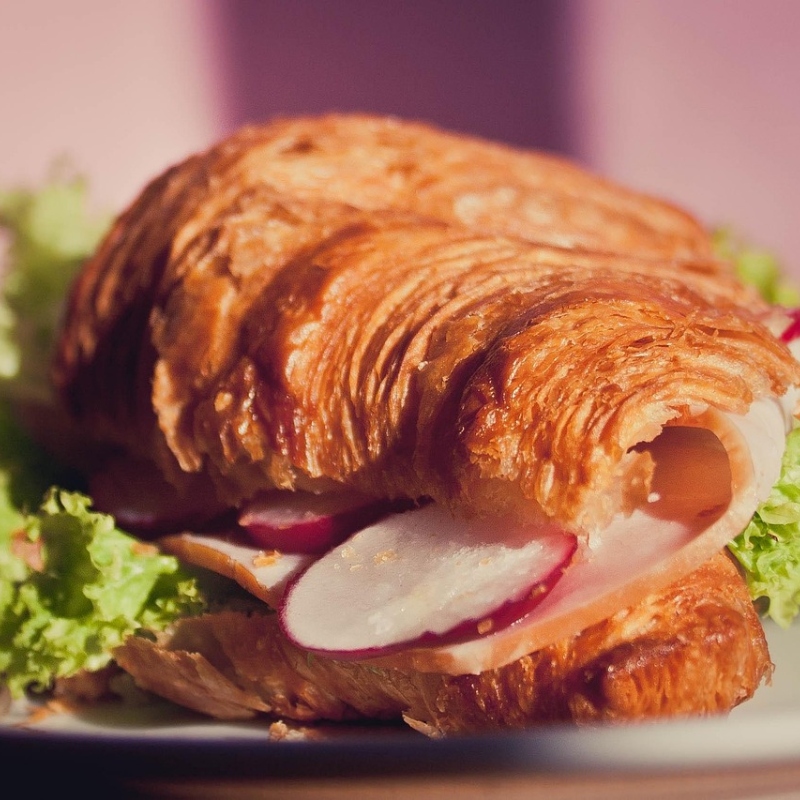 Croissant ham